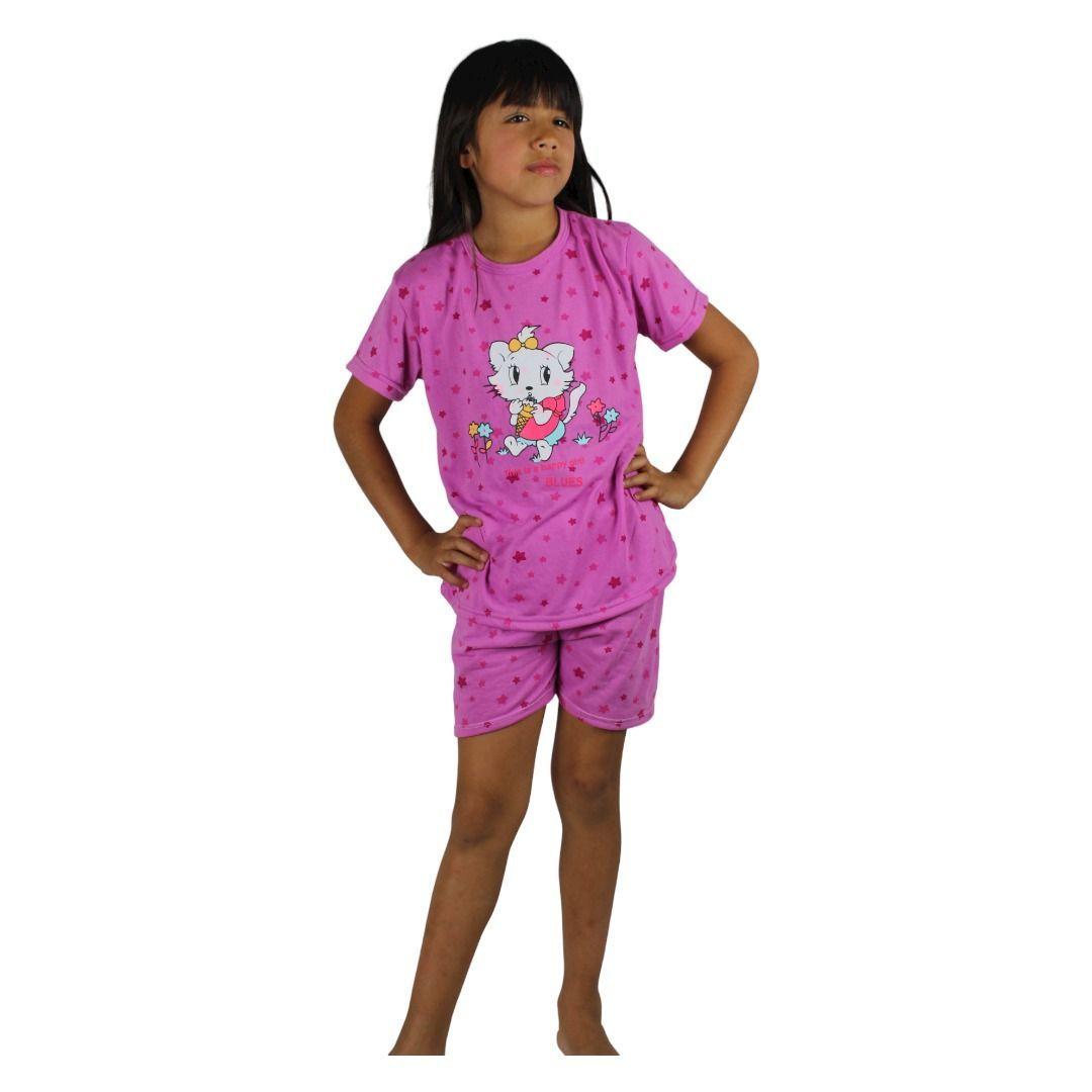 Pijama Niña Gato Fu-1