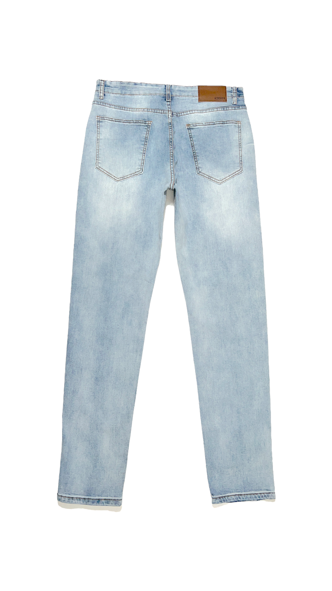 Jeans Hombre Slim Azul Hielo Focalizado-7