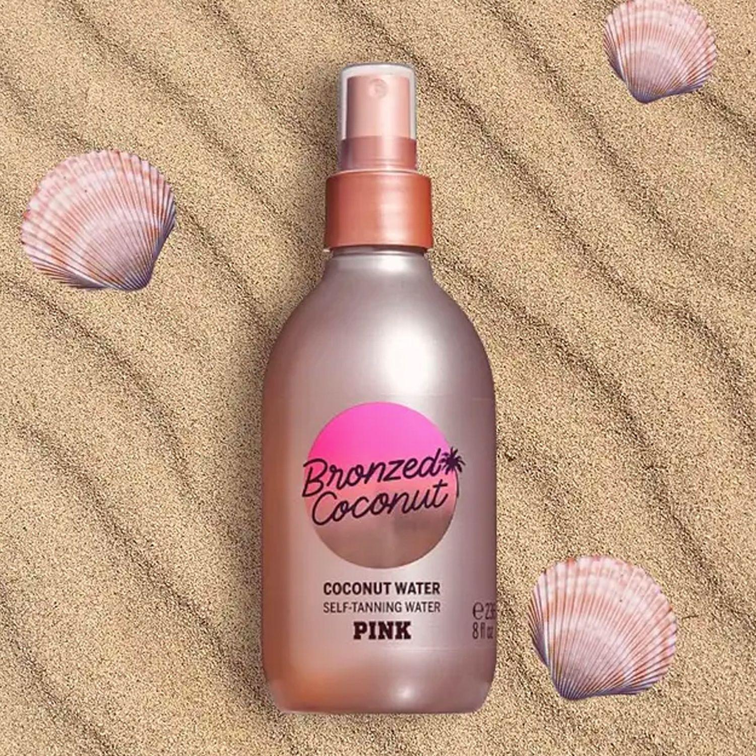 Beauty Box “Bronceador + Autobronceador + Splash” Victoria's Secret/ Pink-5