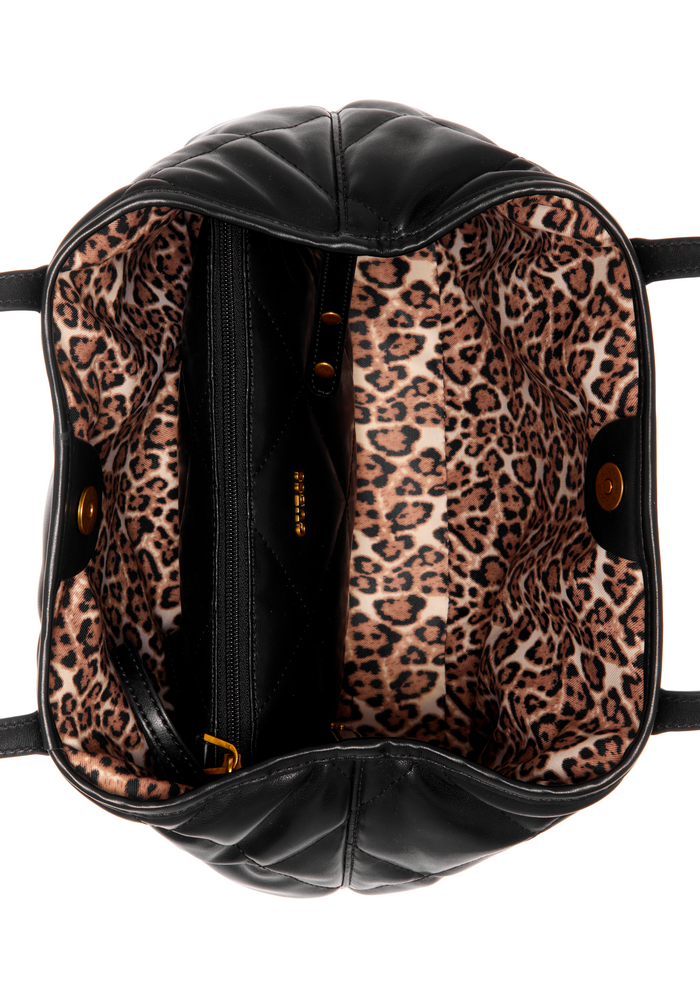 Cartera Vikky Tote Bla Negro Guess-5