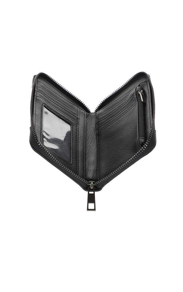 Billetera Chica Animal Mix Negro Humana-2