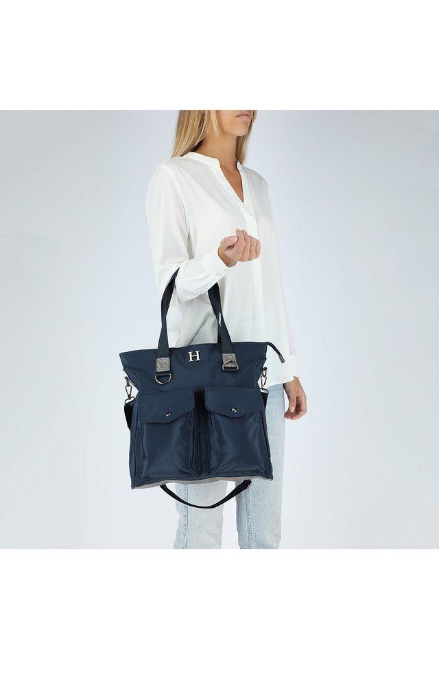 Cartera Hombro All In Azul Marino Humana-3