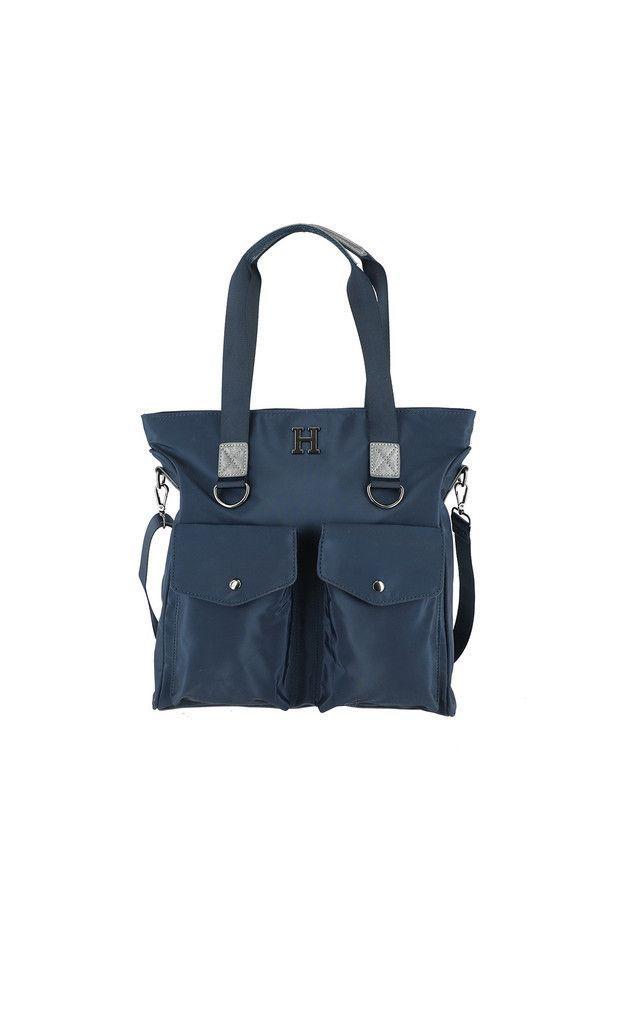 Cartera Hombro All In Azul Marino Humana-0