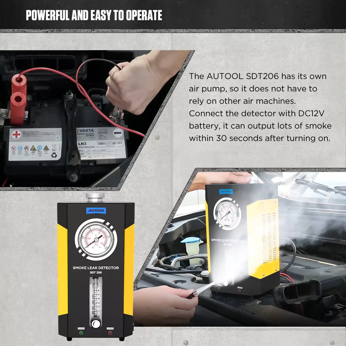 Localizador Fugas Humo SDT206-5