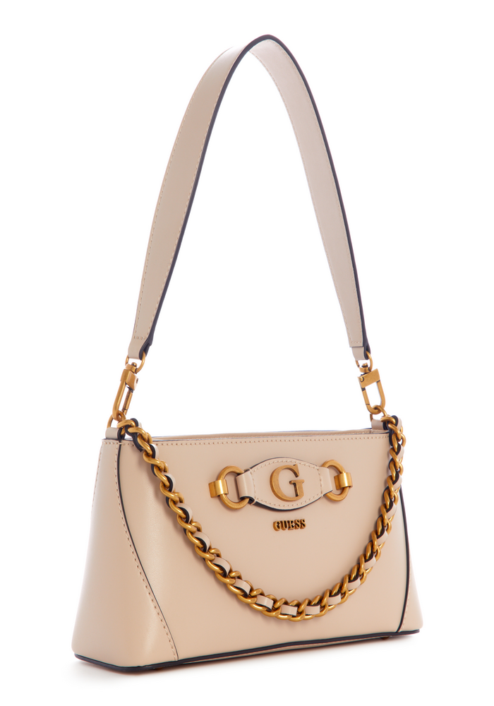 Cartera Izzy Top Zip Shoulder Bag Lgr Rosado Guess-2