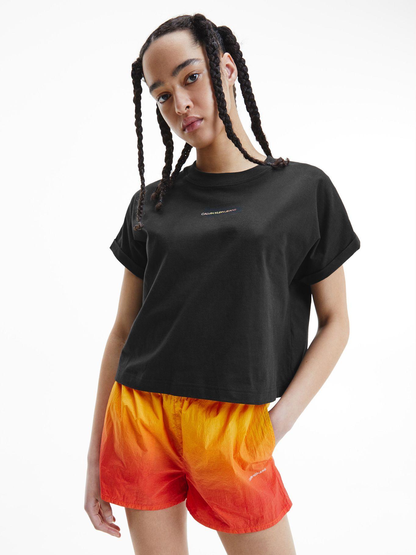 Polera Degrade Back Negro Calvin Klein Mujer-3