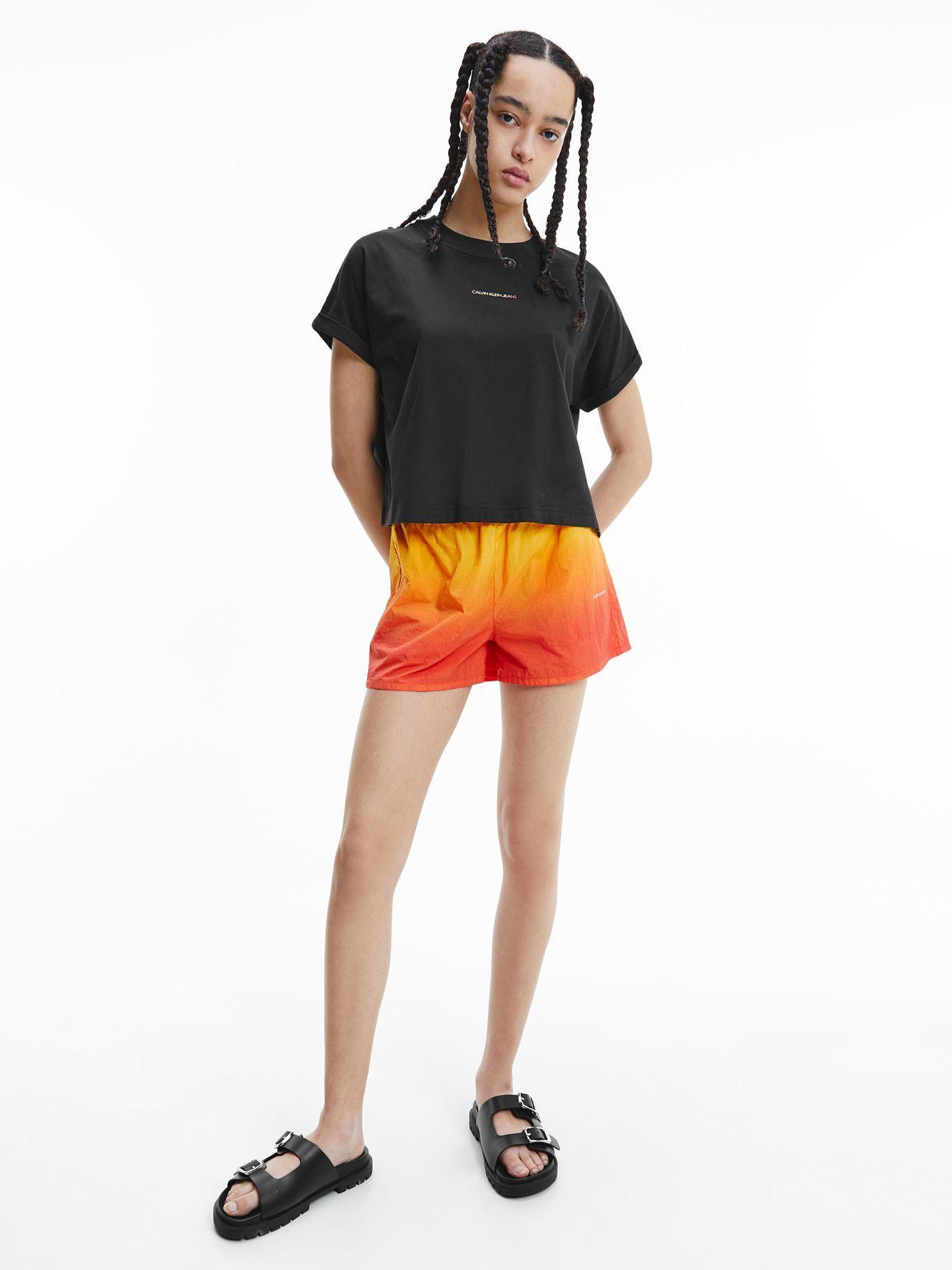 Polera Degrade Back Negro Calvin Klein Mujer-0