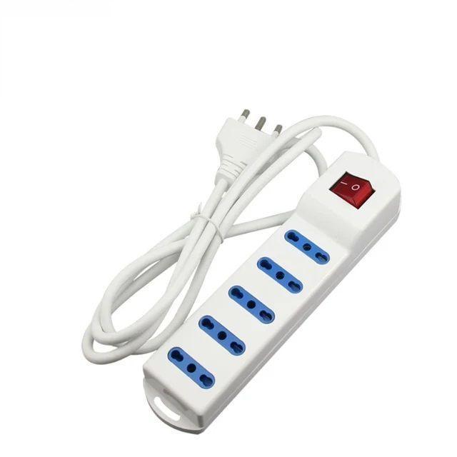 Alargador Electrico 3 MT, 5 Entradas Con Switch-3