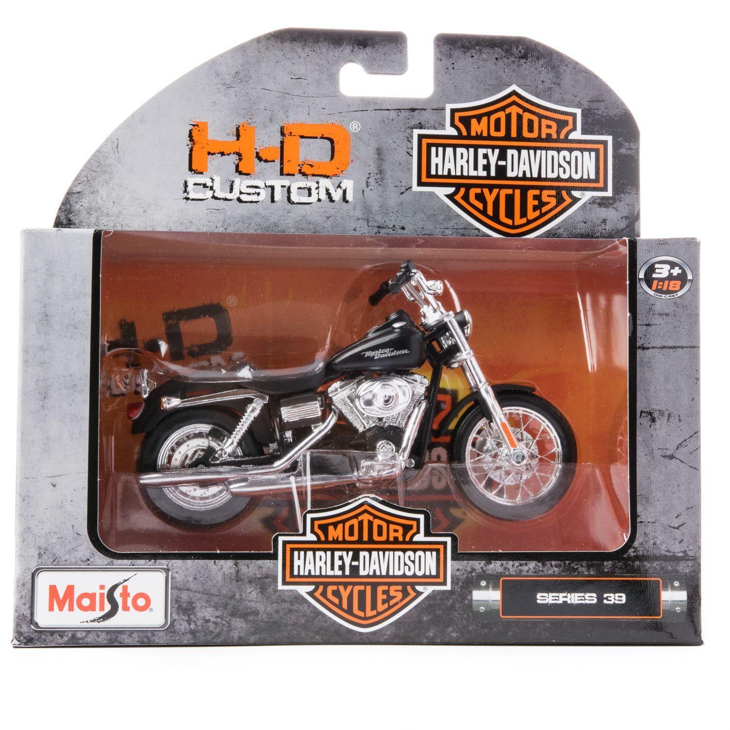 Moto coleccionable Harley Davidson Modelo 2006 Dyna Street Bob-2