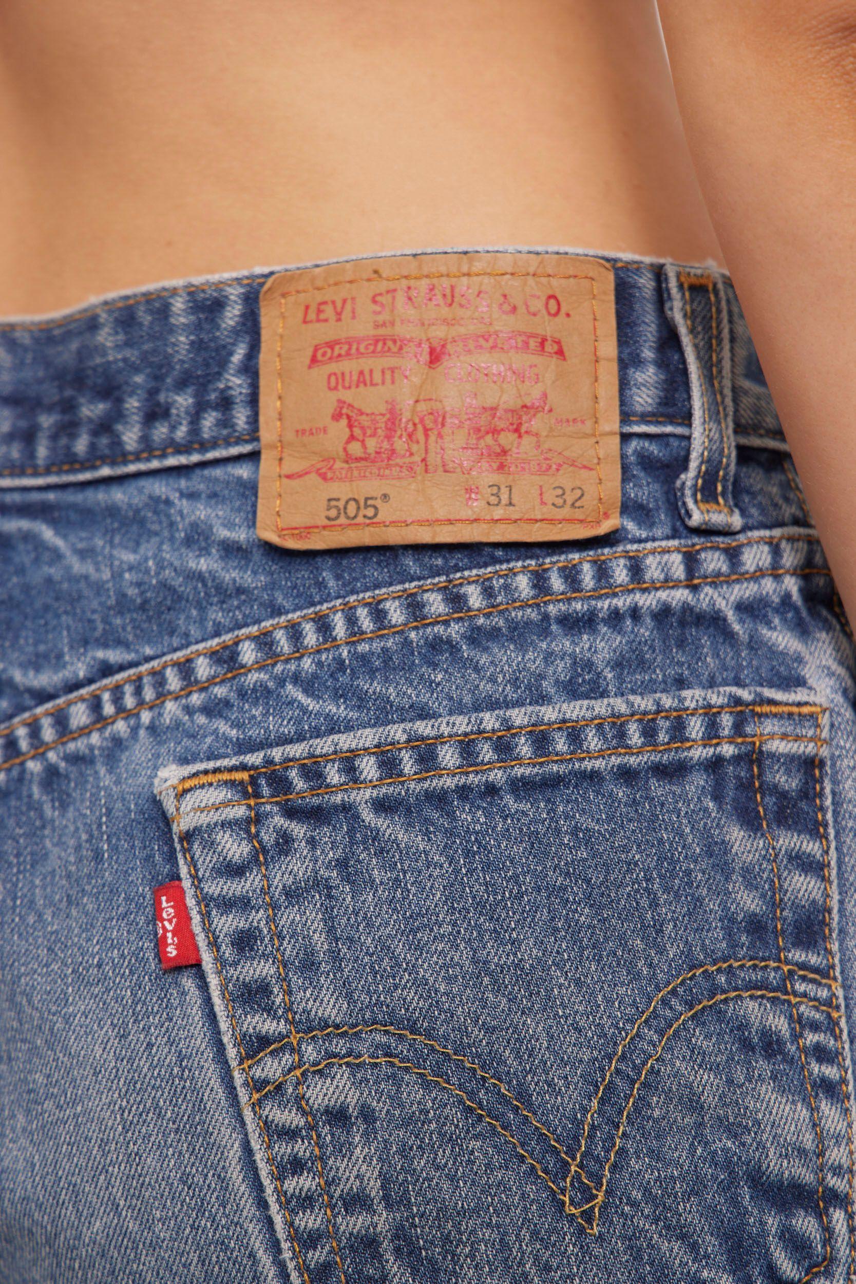 Shorts casual  azul levis talla 38-3