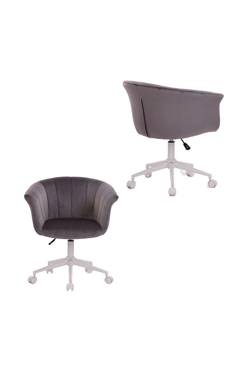 Silla de Escritorio Doble Cara Gris-3