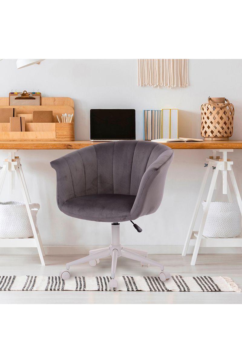 Silla de Escritorio Doble Cara Gris-5