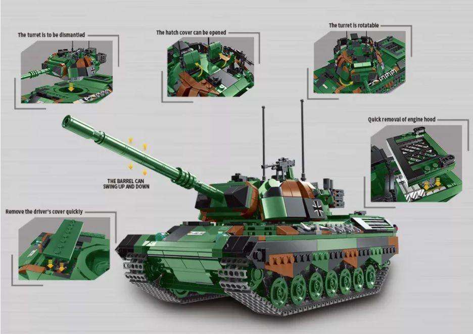 Tanque Leopard 1V Ejercito de Chile-3