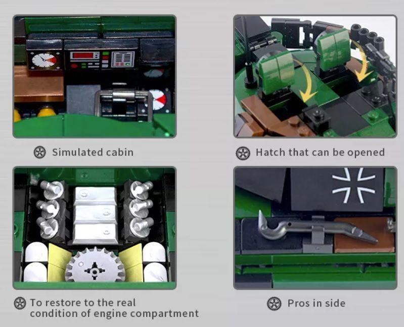 Tanque Leopard 1V Ejercito de Chile-4