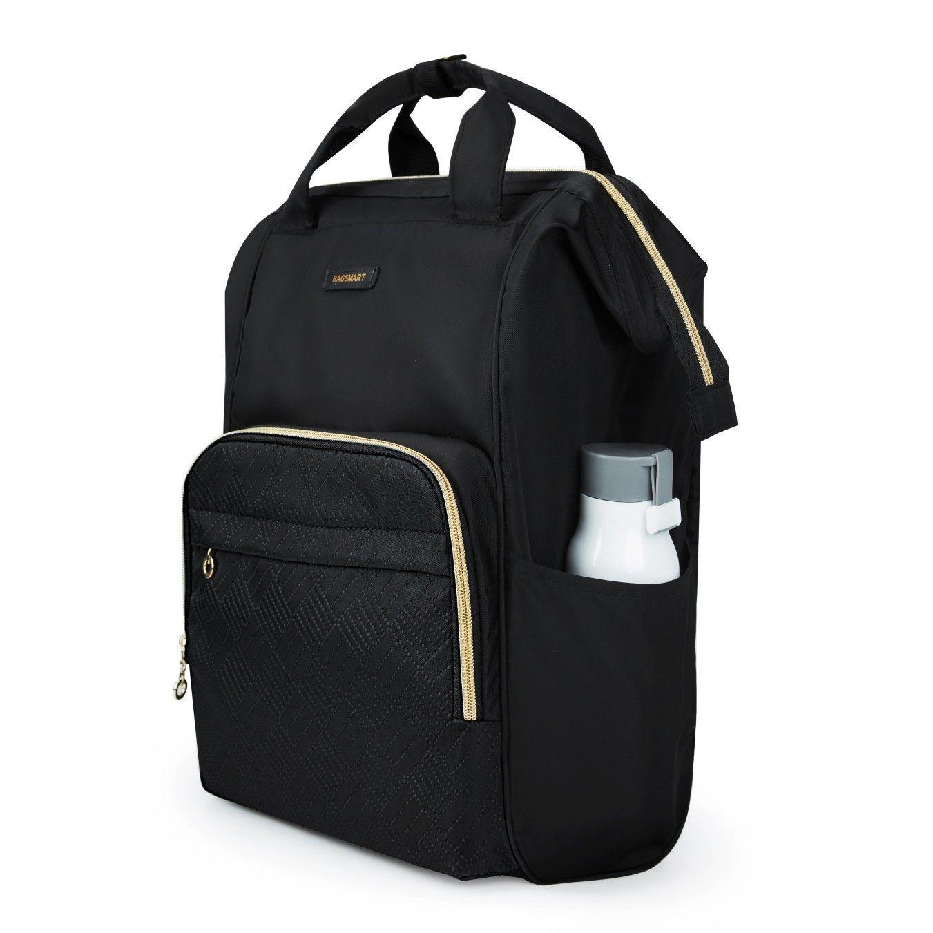 Bagsmart Mochila de viaje notebook 15.6" - Negro-1