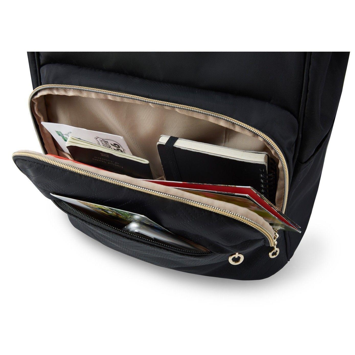 Bagsmart Mochila de viaje notebook 15.6" - Negro-4