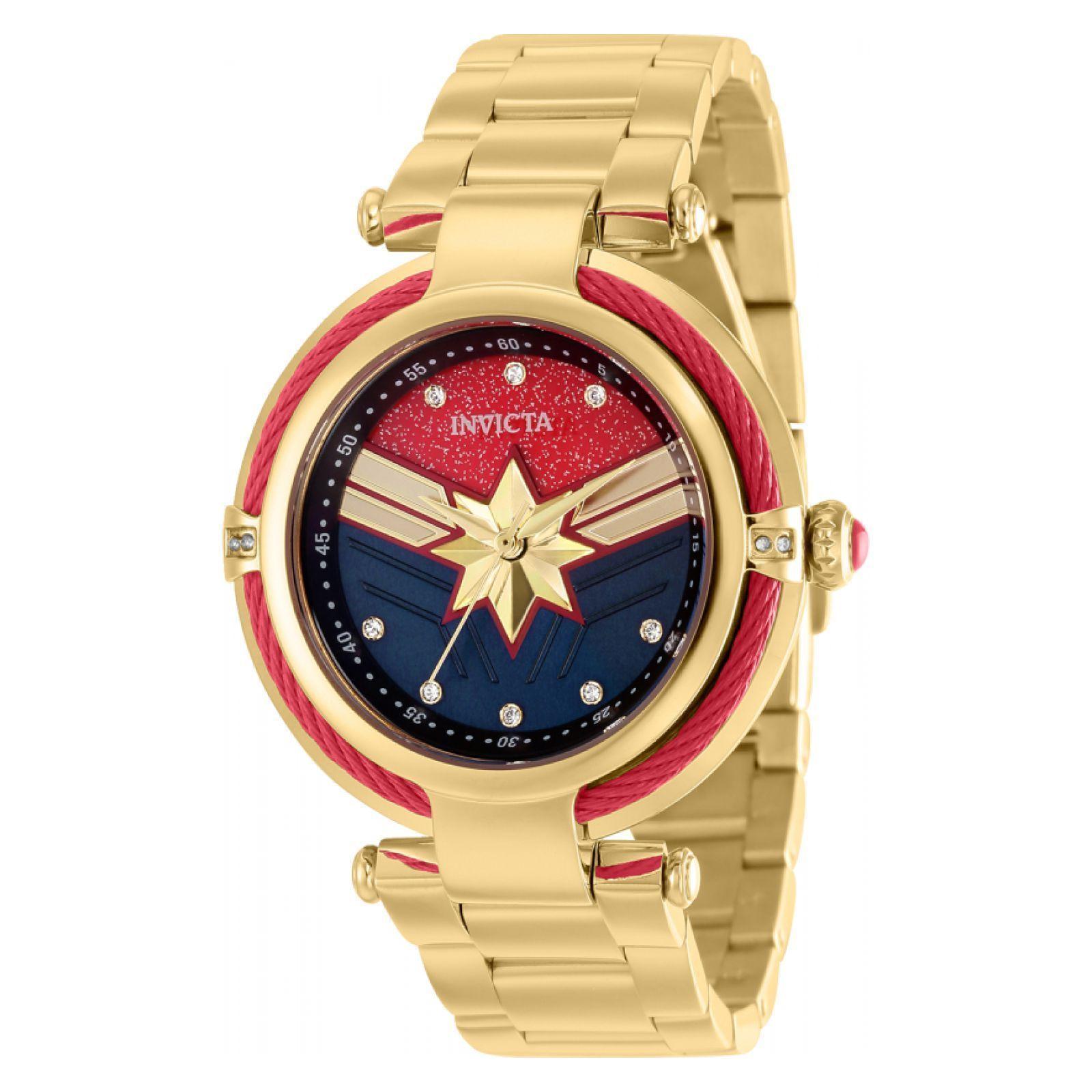 Reloj Invicta 36953 Marvel Quartz Mujer-0
