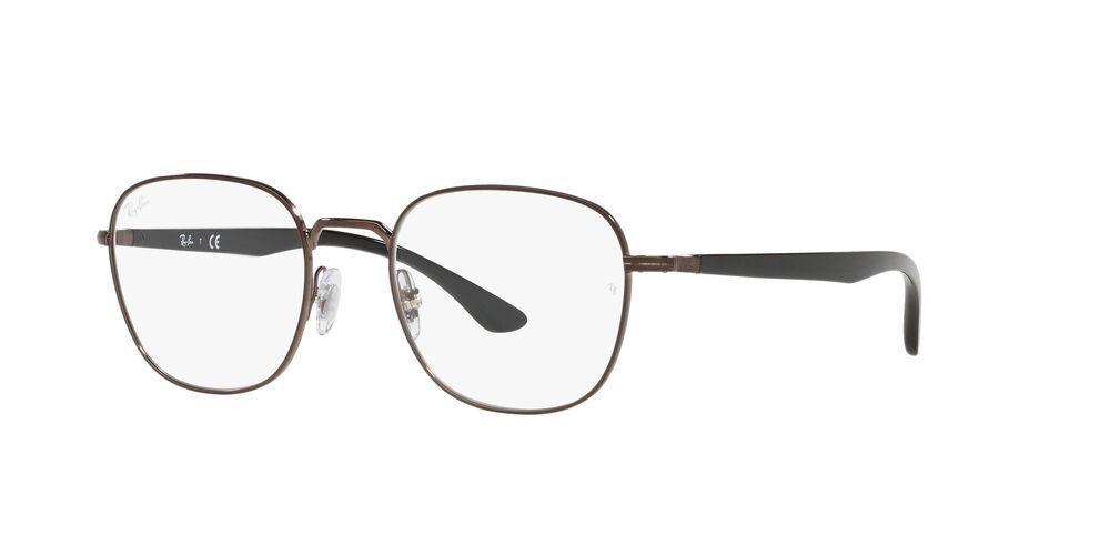 Lentes Ópticos Ray-Ban RX6477  Café Unisex-1