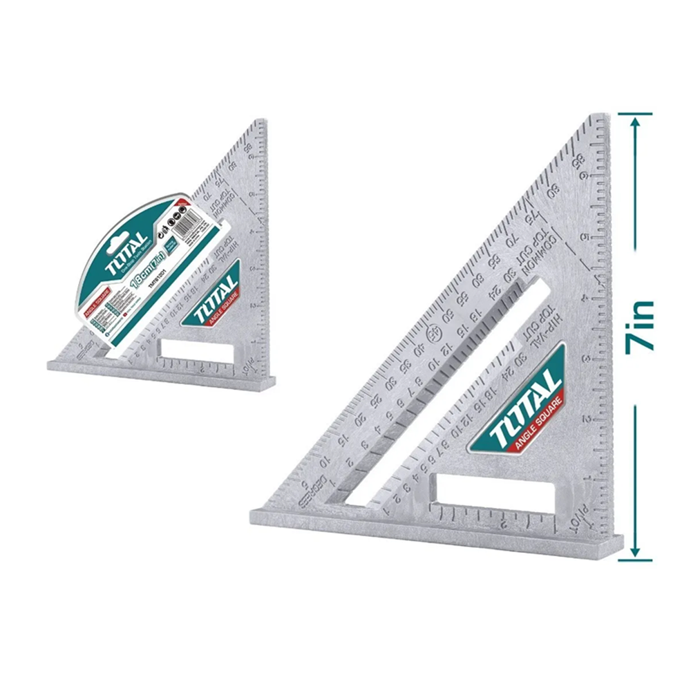 Escuadra Talón Rápida Carpintero 7 Pulgadas Total-1