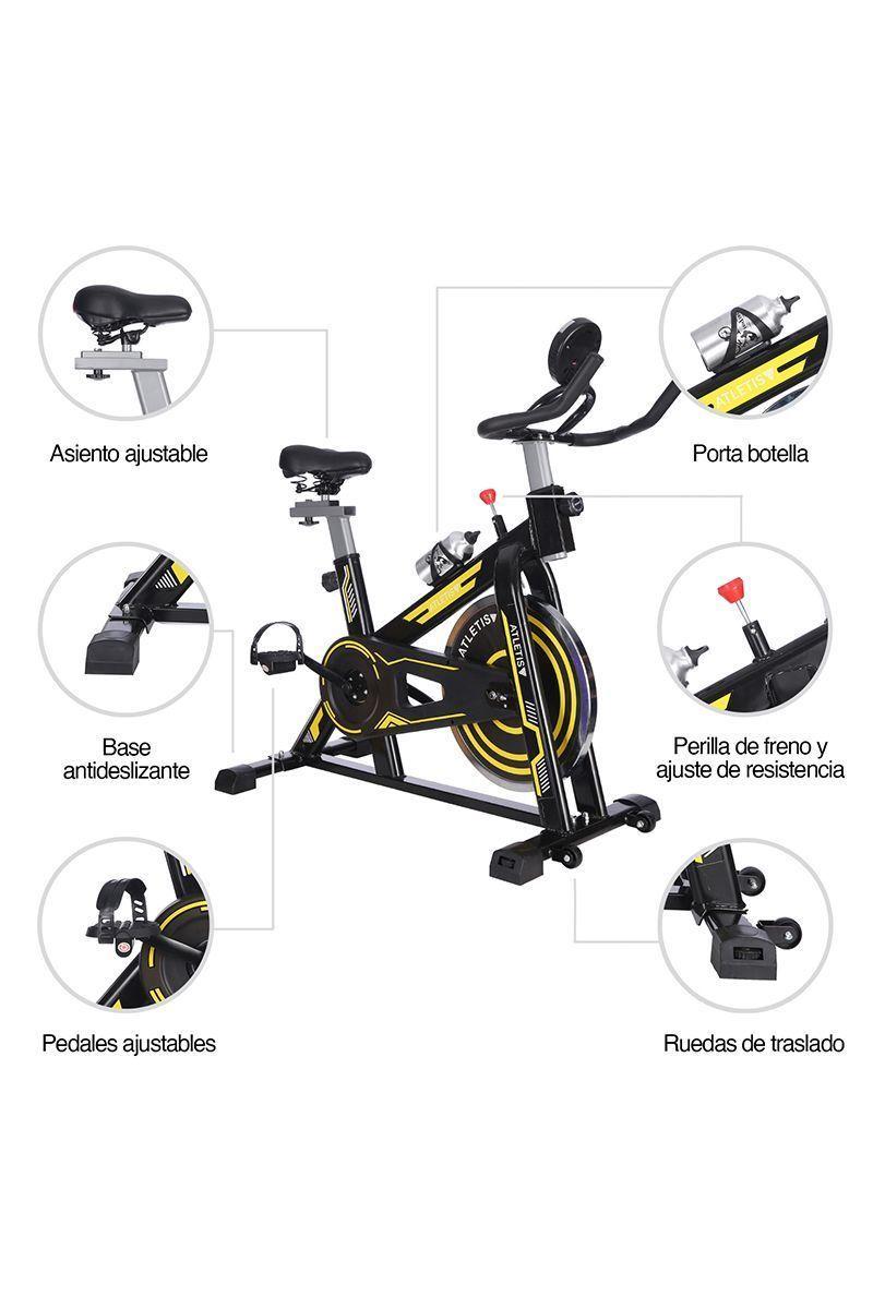 Pack Trotadora Fit B8215 + Spinning ProII Negro-4