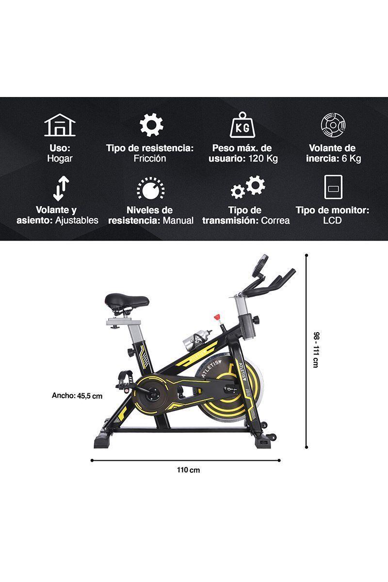 Pack Trotadora Fit B8215 + Spinning ProII Negro-2