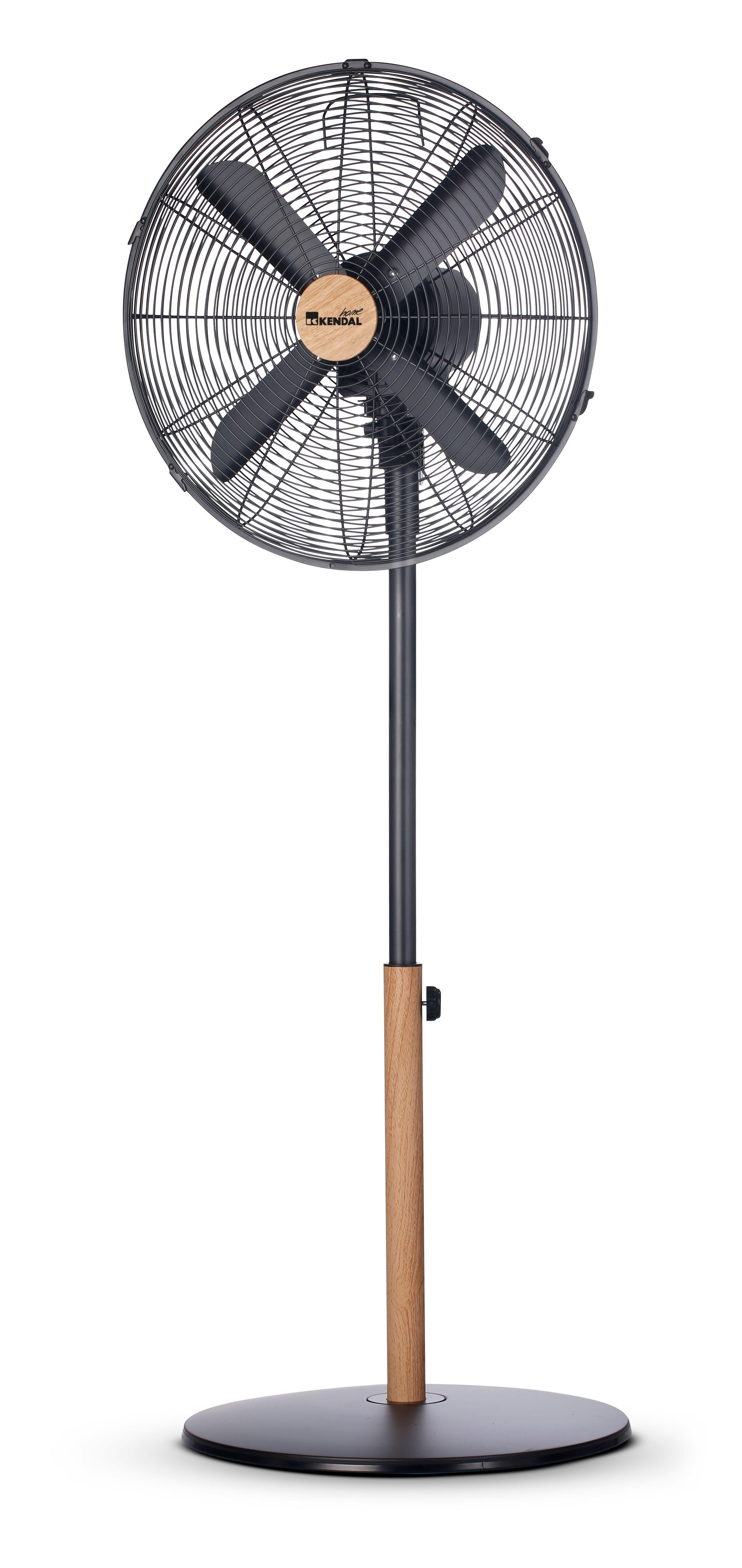 Ventilador Pedestal 16" Metal Madera Kzf-1616-0