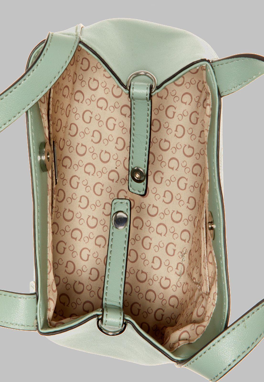 Cartera G Factory Hutchinson Small Satchel Sag Verde-3