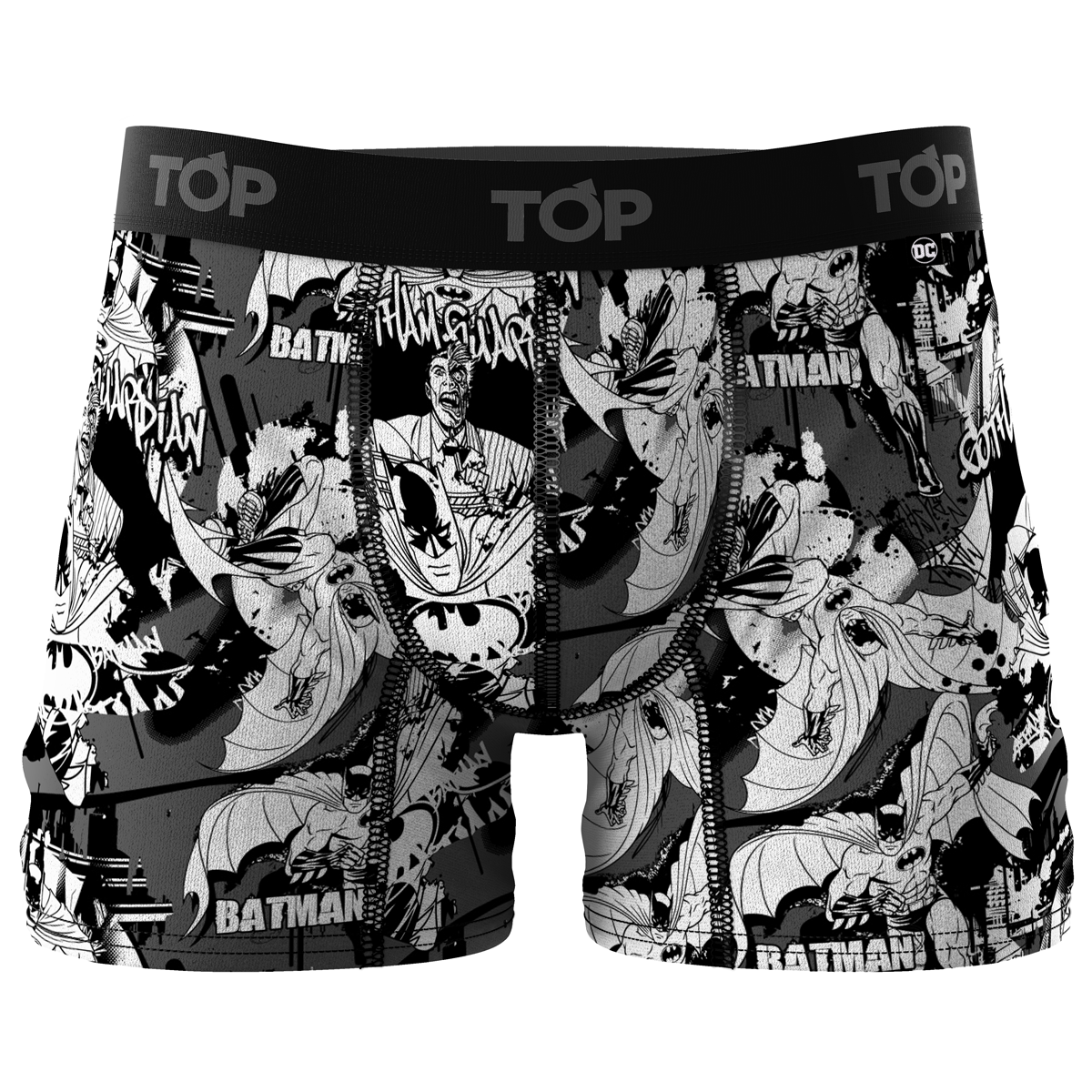 Bóxer Medio Algodón BATMAN Pack 3 C7 Top-3