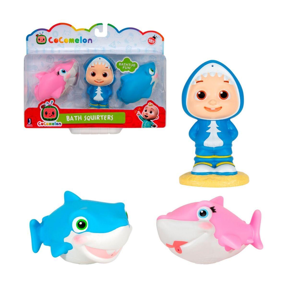 Cocomelon Figuras Para Baño 2 Sharks-0