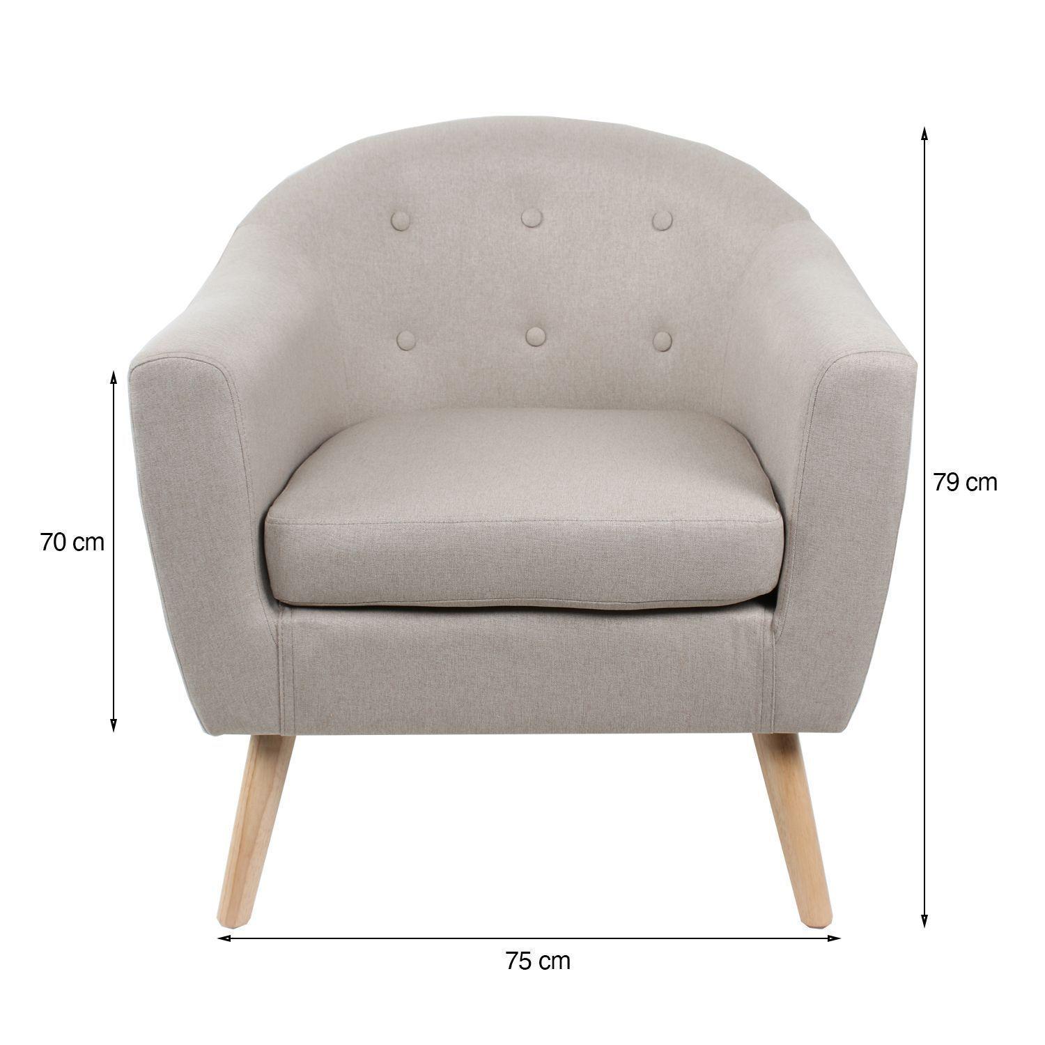 Sitial de Lino Sofía Beige-2