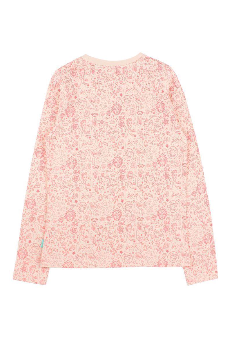 Polera junior niña estampada day to day 761-1