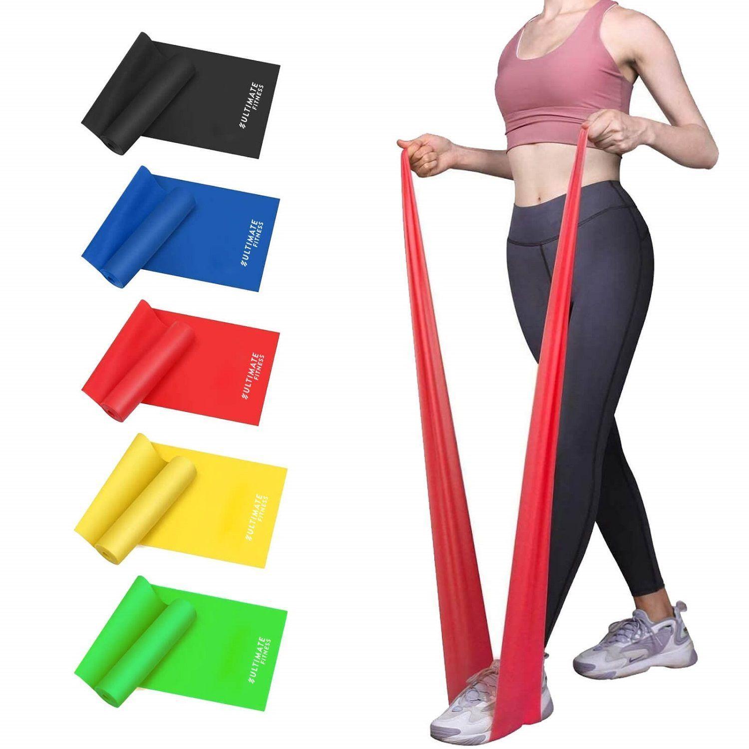 5 Bandas Resistencia+Mancuernas 2kg+PesasTM0.5 kg-2