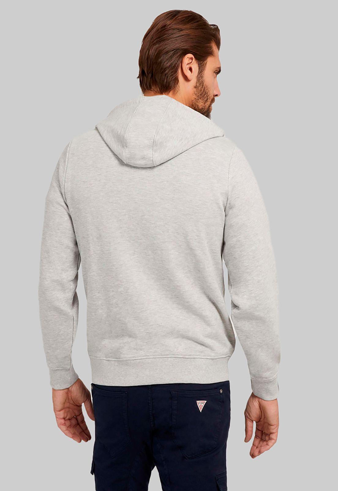 Poleron Guess Orgnc Terry Collegiate Hoodie M90 Gris-14