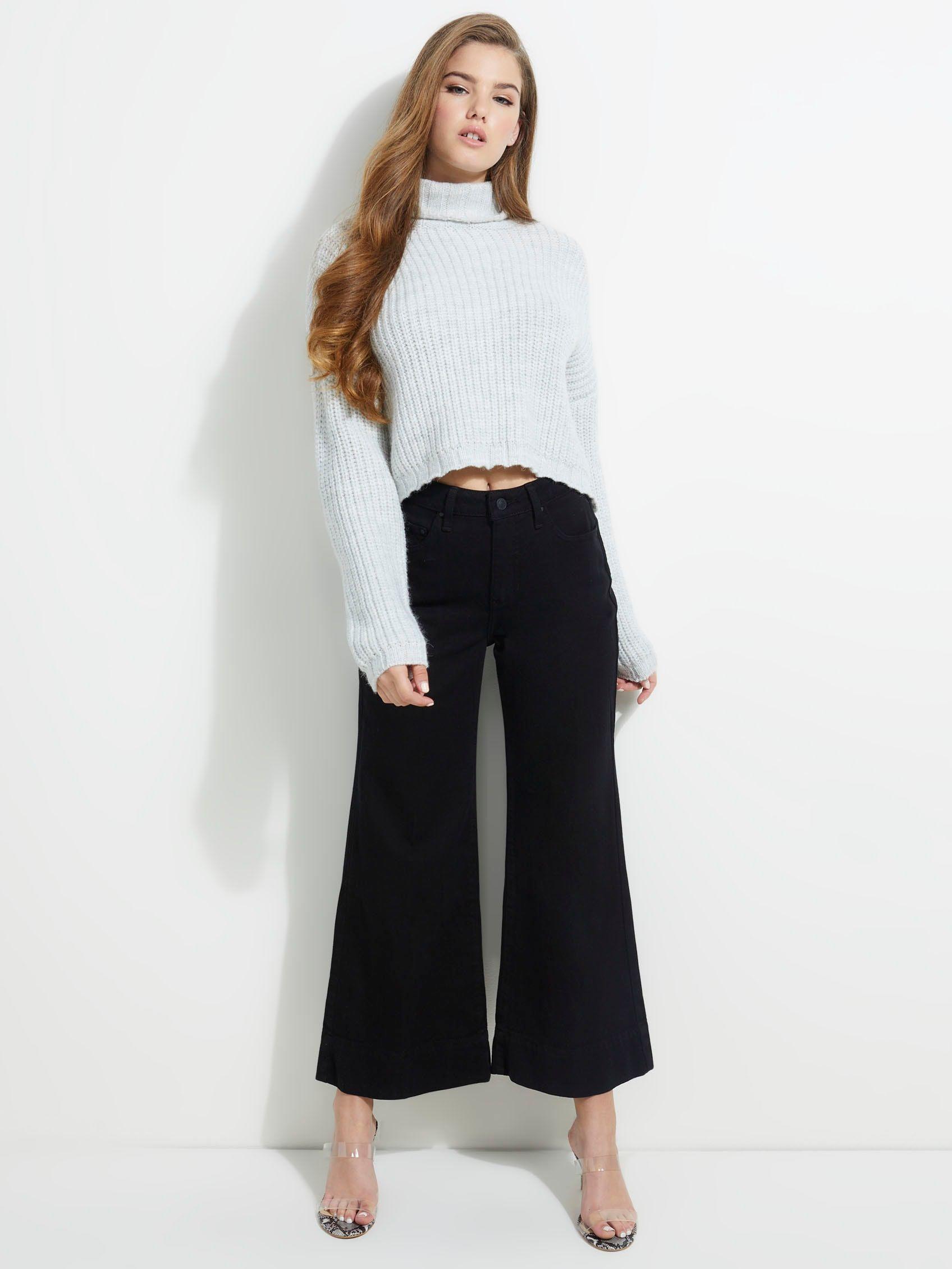 Jeans Guess High Rise Wide Leg-0