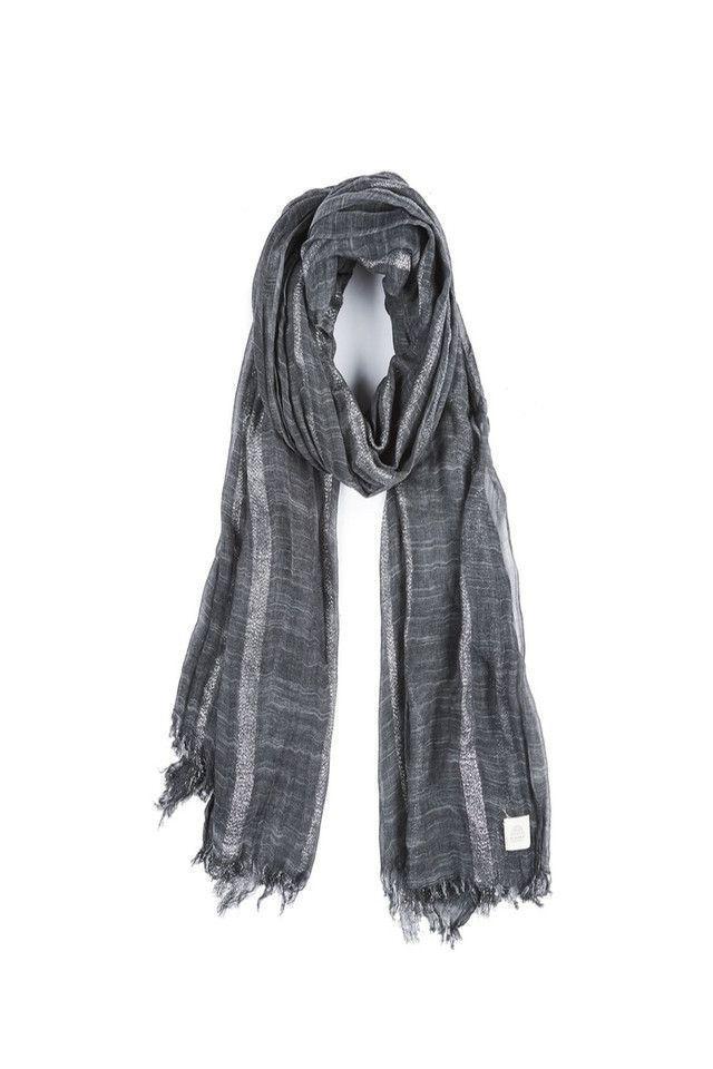 Pañuelo Gris Franjas  Humana-0