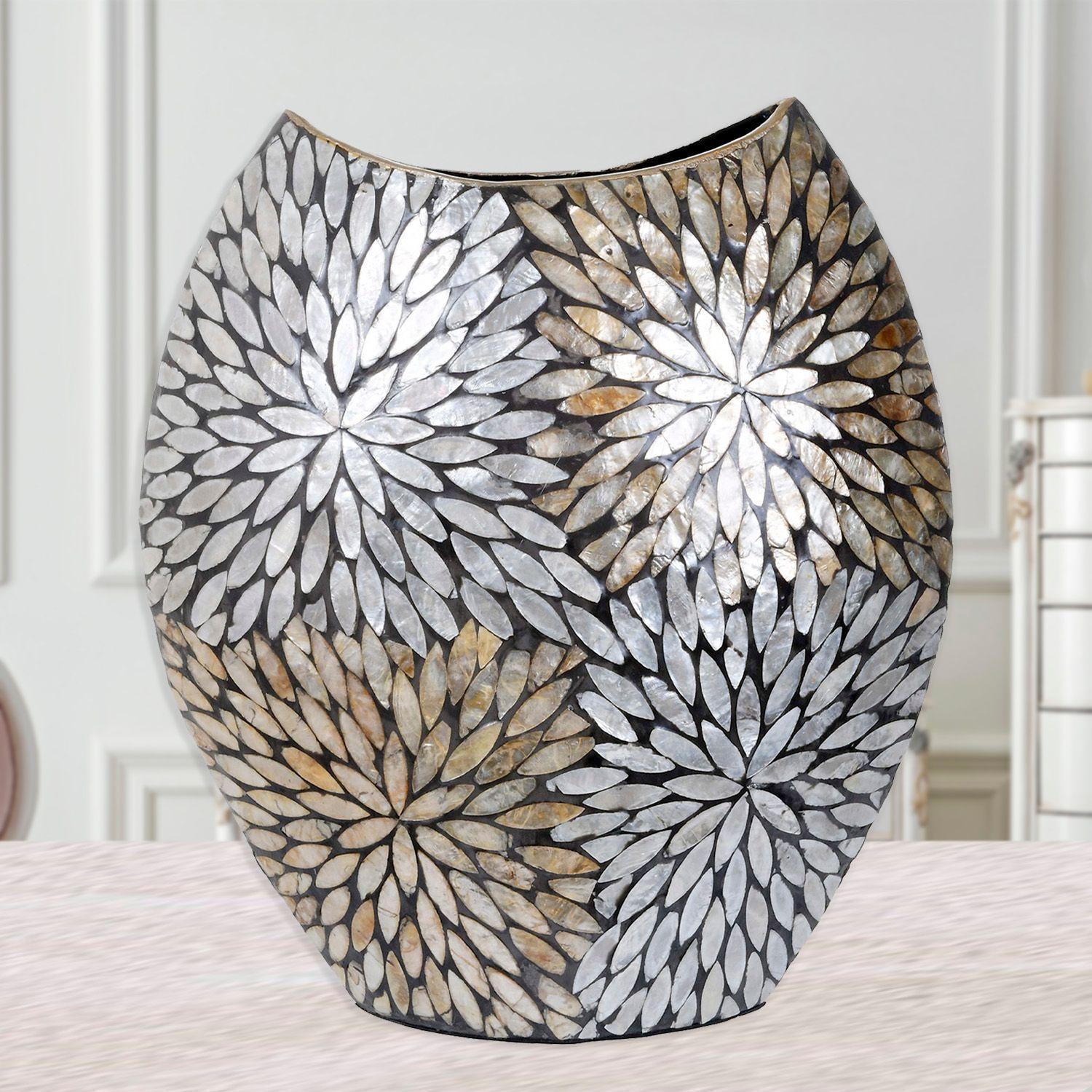 Jarron Decorativo Saigon Ancho Capiz-3