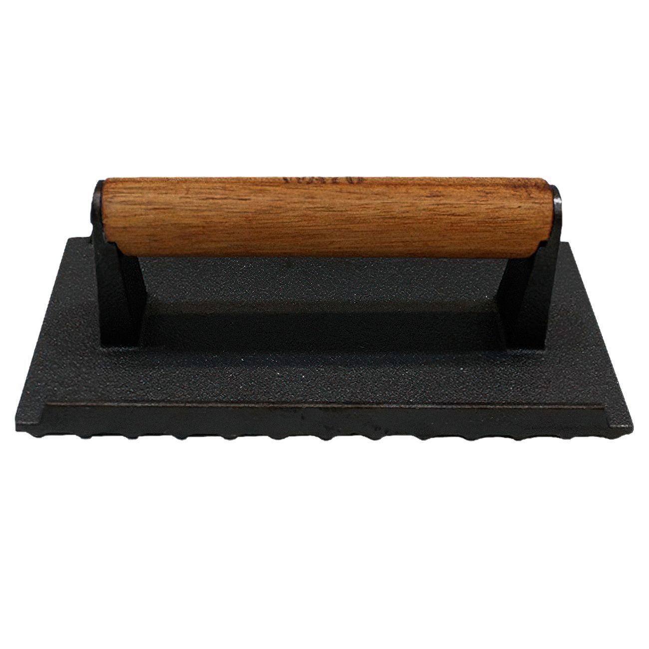 Prensa para Hamburguesas y Carne Wayu Iron Cast-4