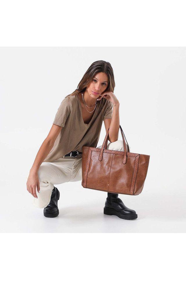Cartera Hombro Café Desert i-D-3