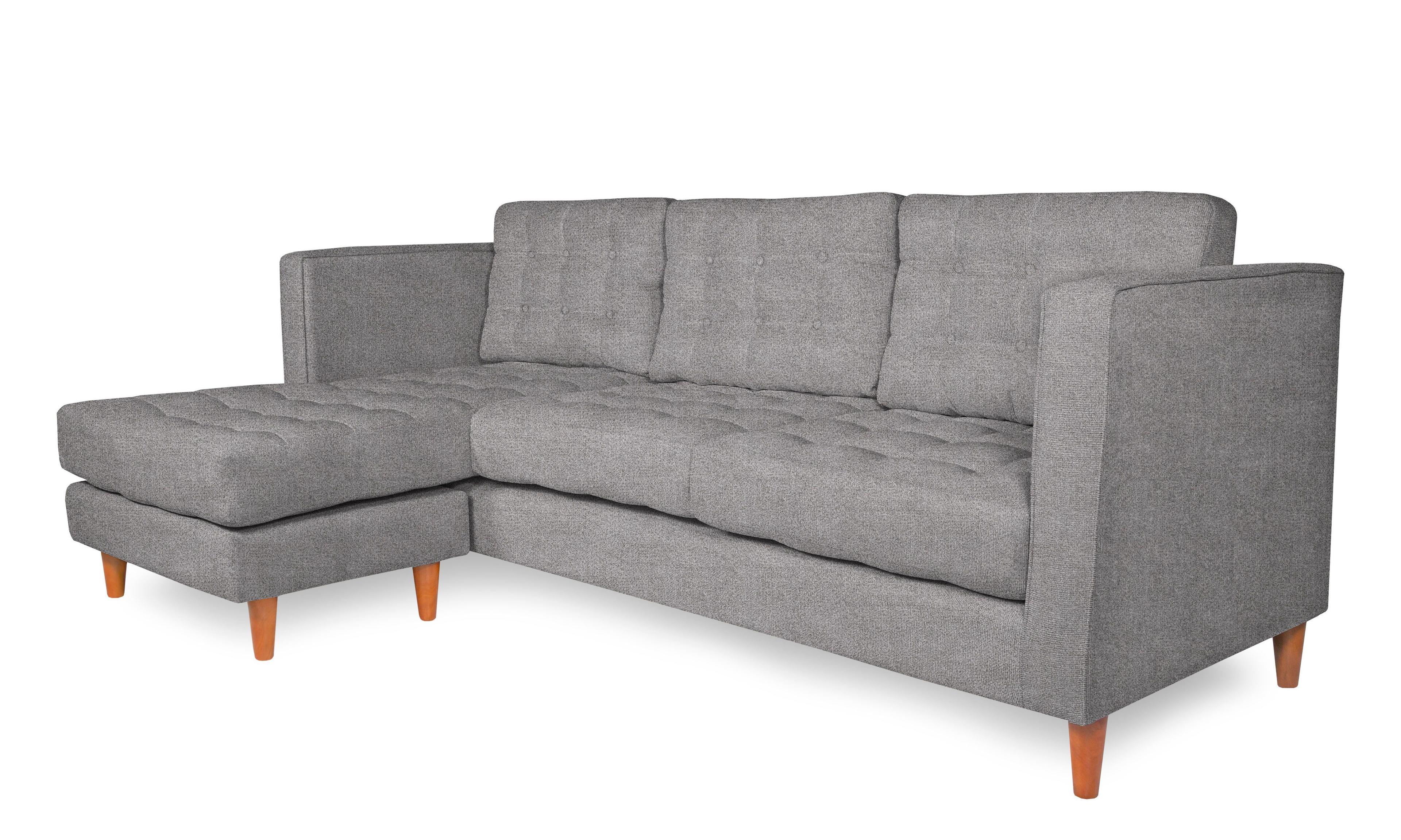 SECCIONAL ALANA REVERSIBLE VELVET GRIS CLARO-0