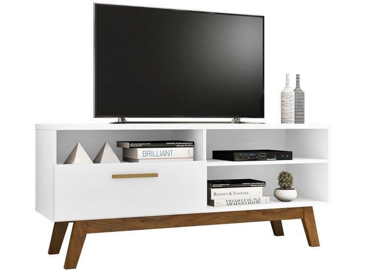 rack mueble tv 55 pulgadas paladio blanco -0