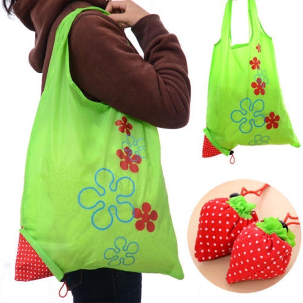 BOLSA PLEGABLE FRUTILLA-4