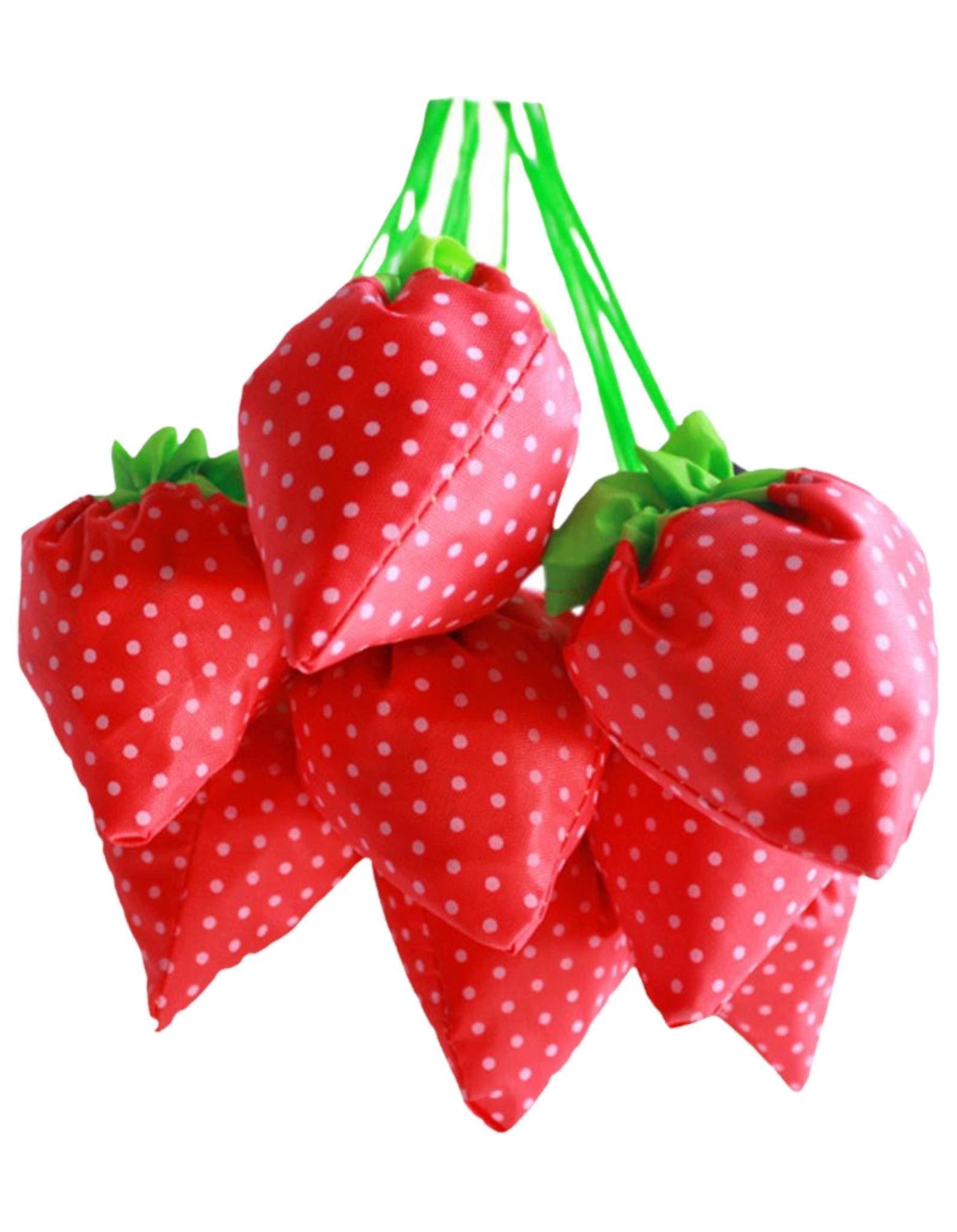 BOLSA PLEGABLE FRUTILLA-2