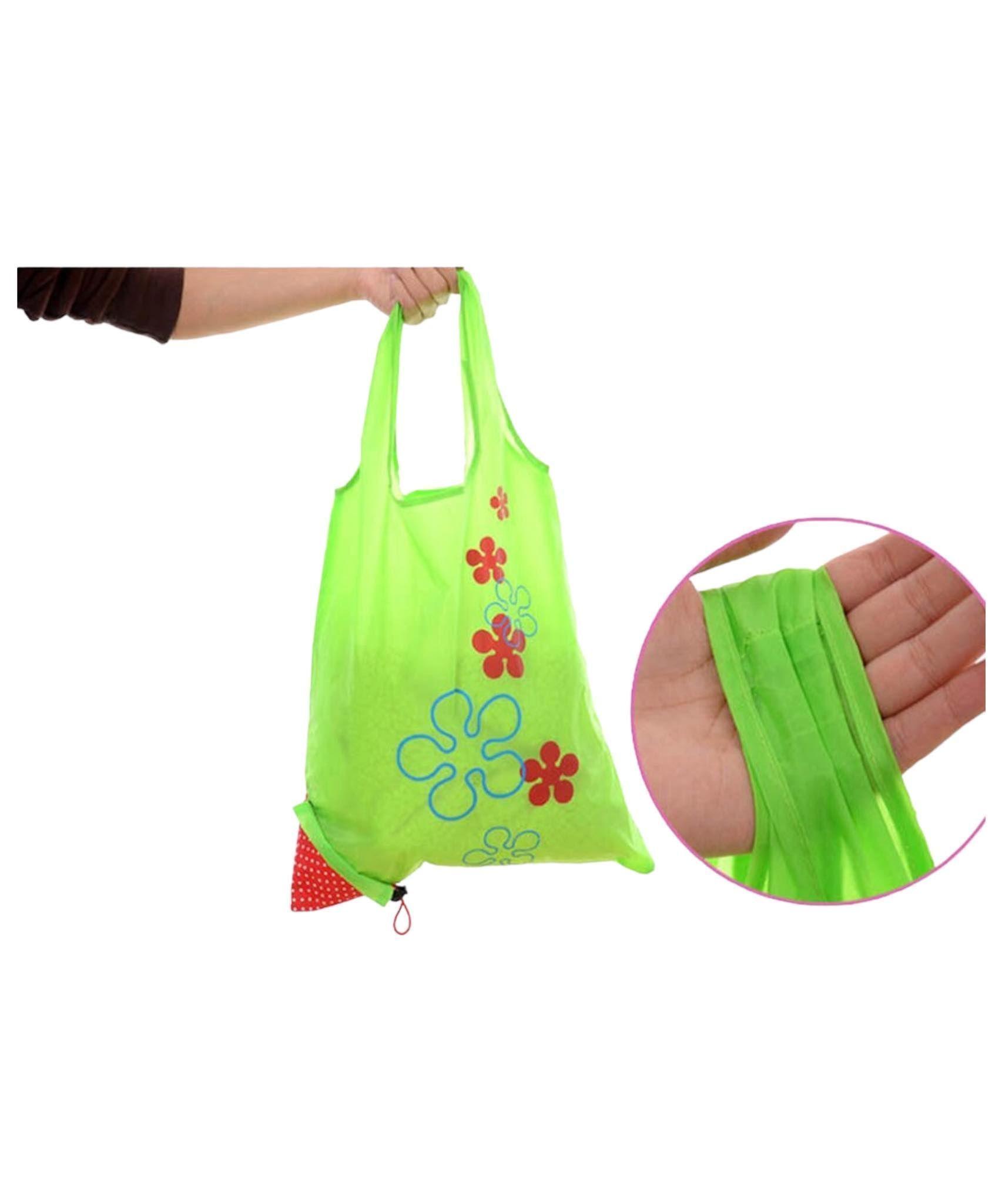 BOLSA PLEGABLE FRUTILLA-5