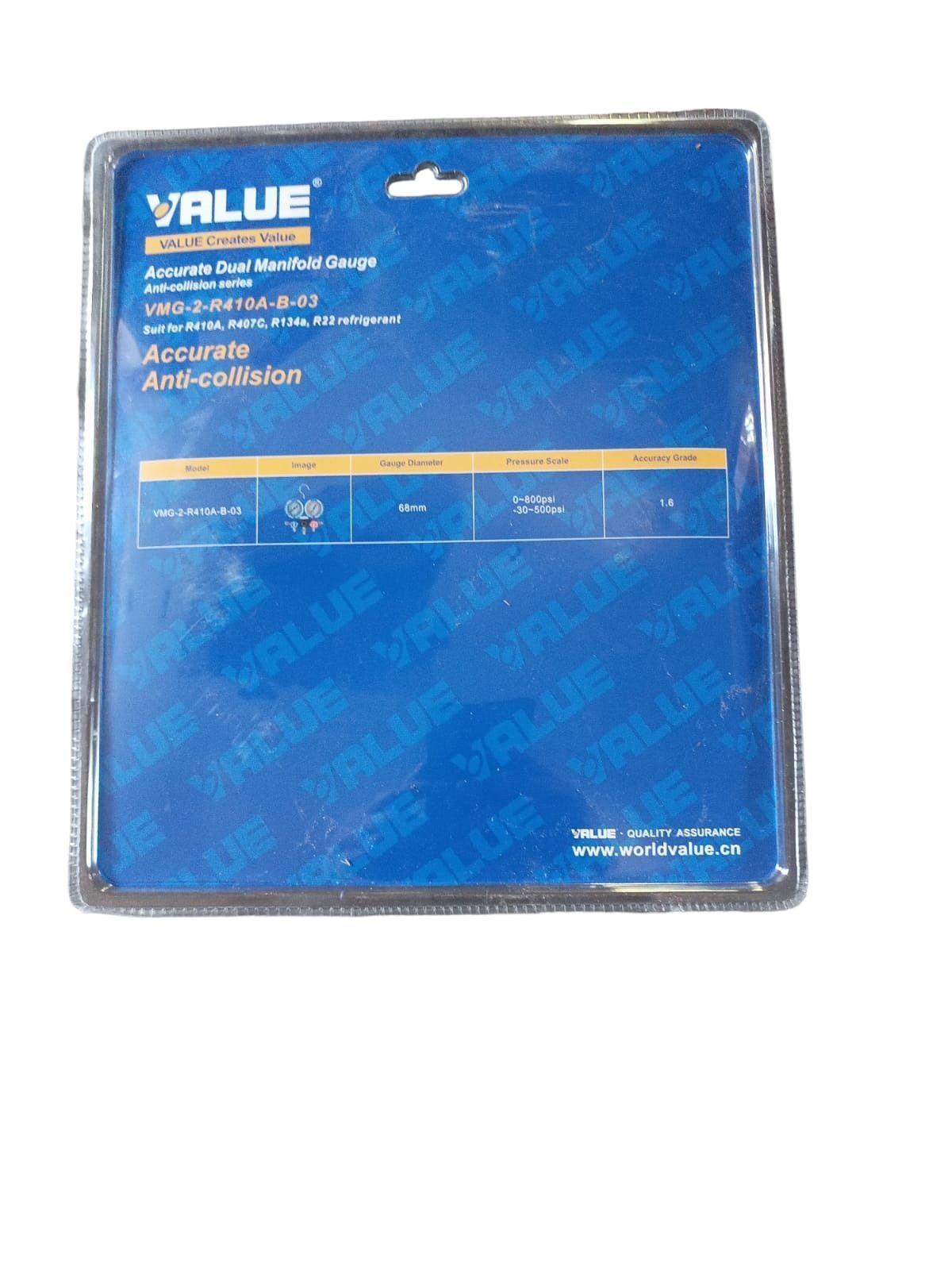 ARBOL DE CARGA R410 VALUE MANOMETRO MANIFOLD-2