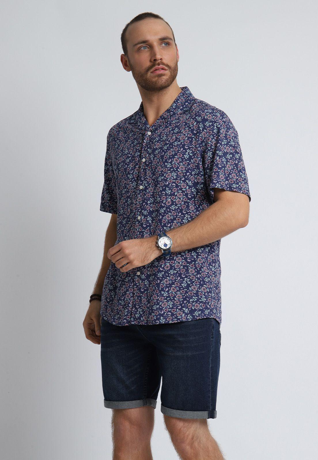 Camisa Print Floral Arrow-1