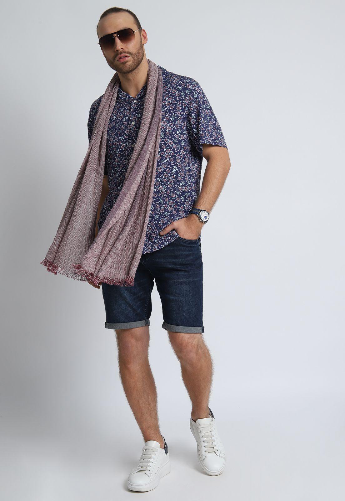 Camisa Print Floral Arrow-5