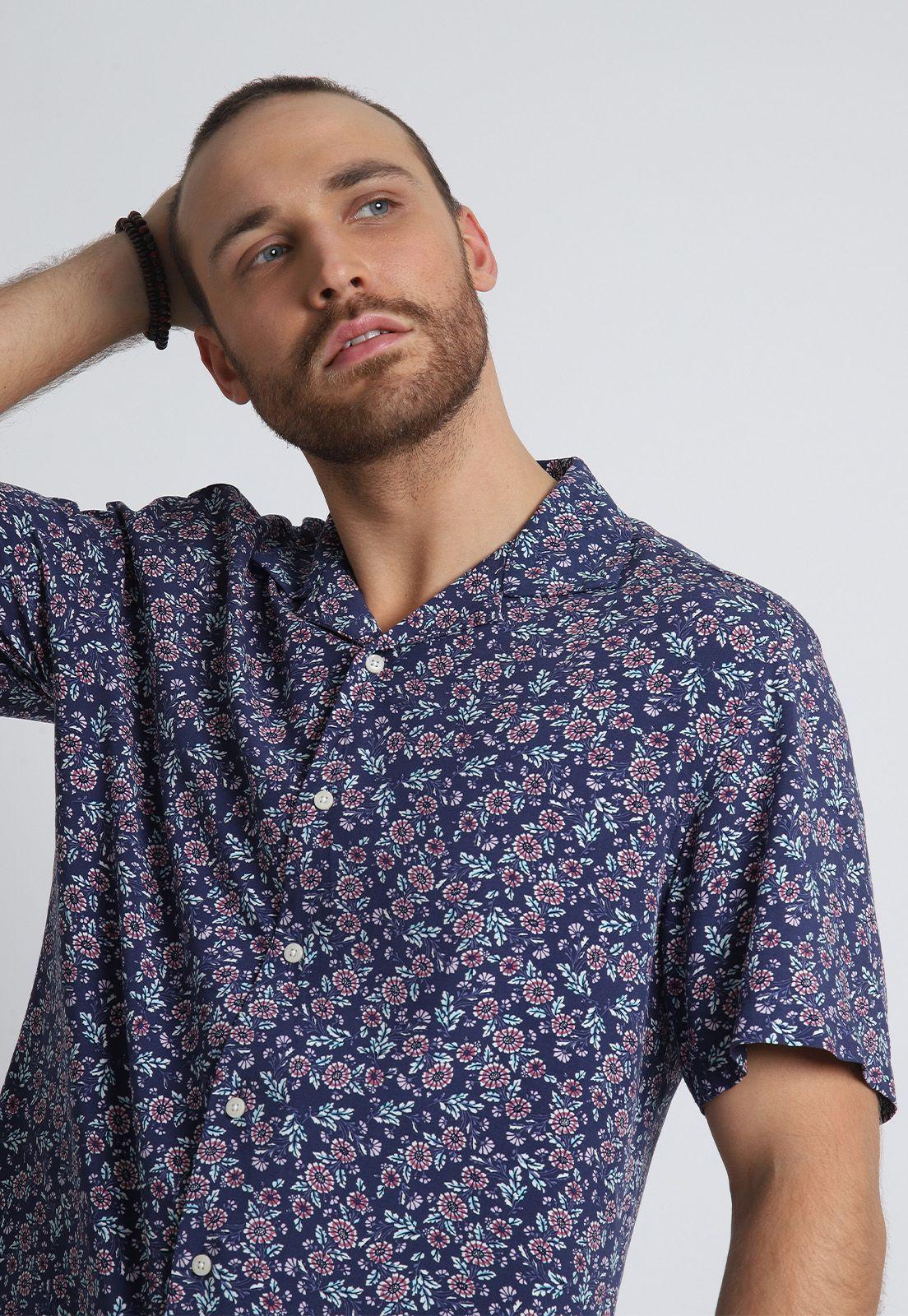 Camisa Print Floral Arrow-3