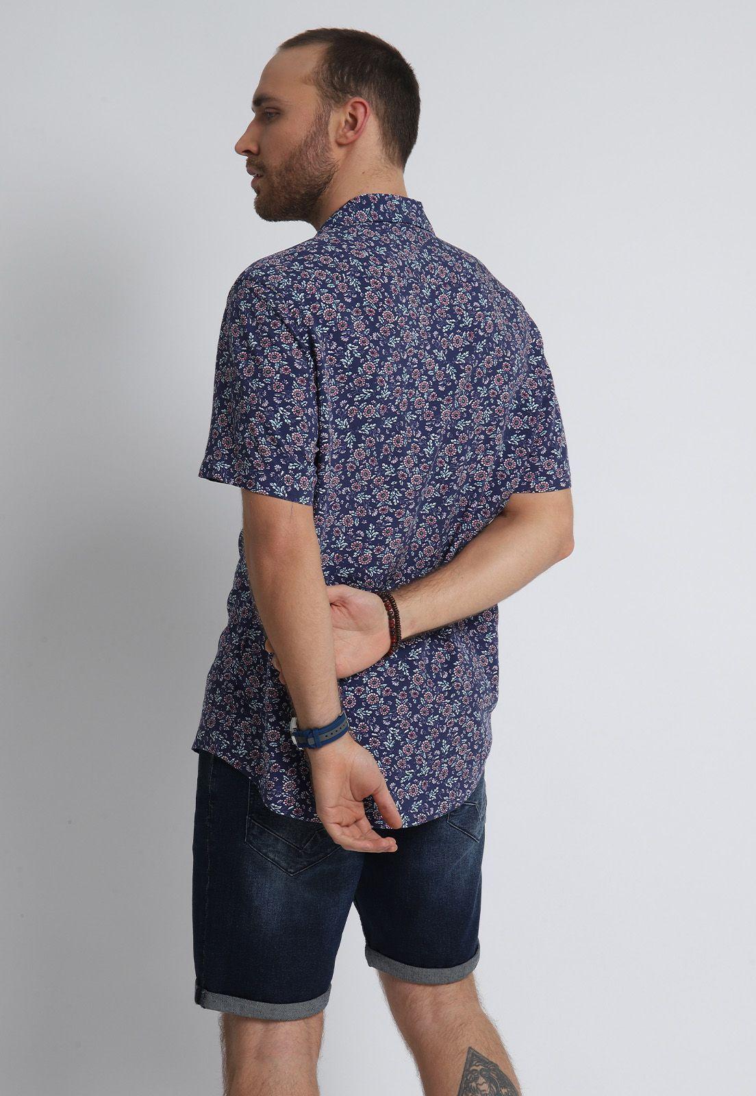 Camisa Print Floral Arrow-4