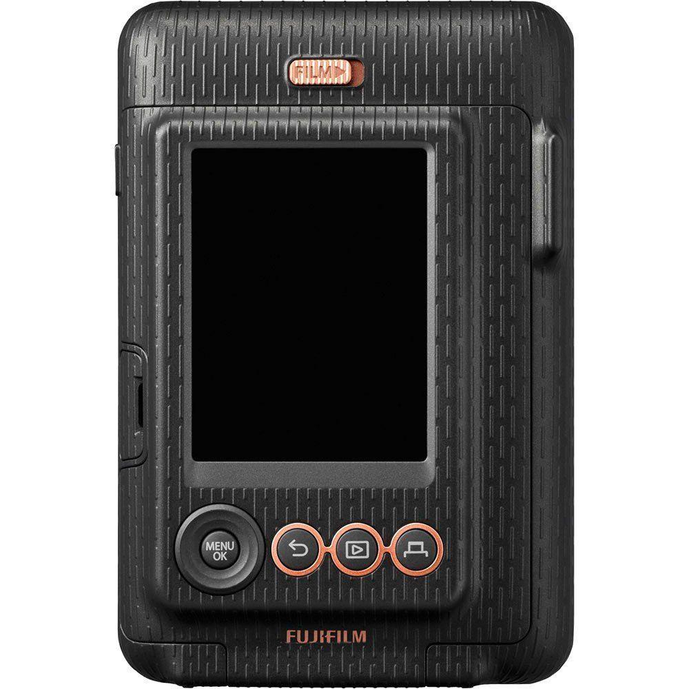 CÁMARA FUJIFILM INSTAX MINI LIPLAY HÍBRIDA ELEGANT BLACK-2