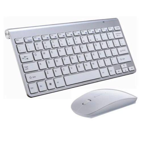 SET TECLADO  MOUSE K908 PLATEADO-3
